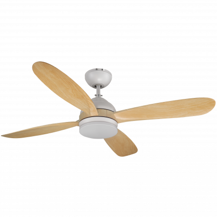 CEILING FAN CALPE WOOD AND PLASTIC 122CM LED 2000LM 4 BLADES CCT DIMMABLE