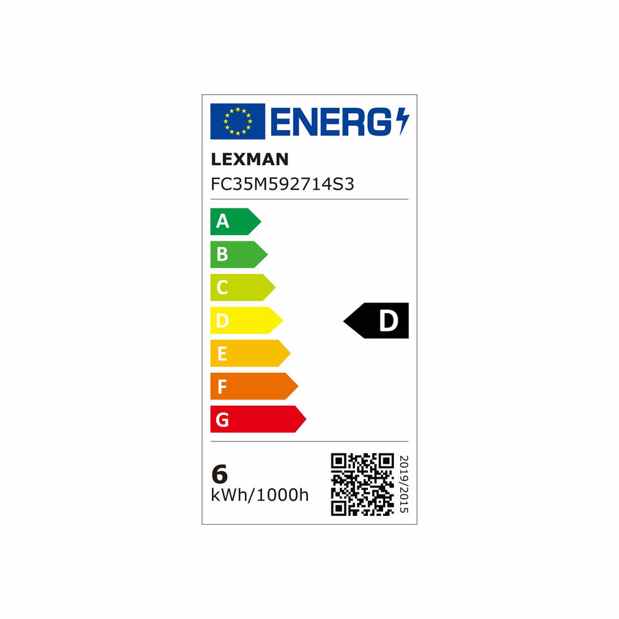 Bricocenter 3 LED BULBS E14 =60W CANDLE FROSTED WARM LIGHT
