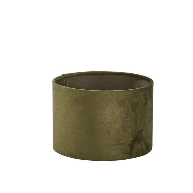 SILKE green lampshade 13.5 cm - Ø 20 cm - best price from Maltashopper.com CS658840