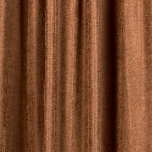 Casa CHAMMY Brown curtain, W 140 x L 250 cm