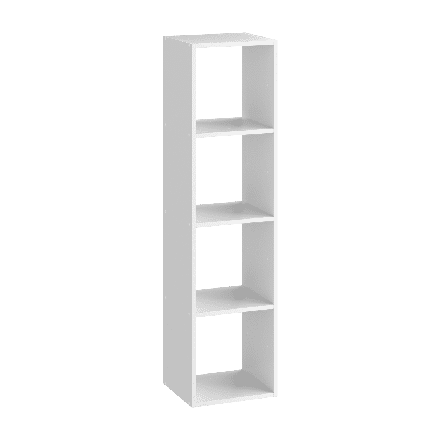 Bricocenter 4 SPACEO KUB L139.3xP31.7xH36CM WOOD CUBS WHITE