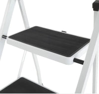 EVEREST 3-STEP STEEL STOOL MAXIMUM LOAD CAPACITY 150 KG FOR DOMESTIC USE