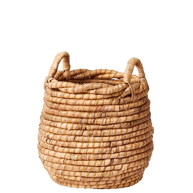 Casa KEISHA Natural basket H 30 cm - Ø 33 cm