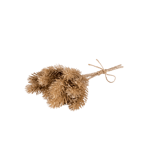 Casa GOLD PINE Decorative branch set of 3 golden, L 25 cm