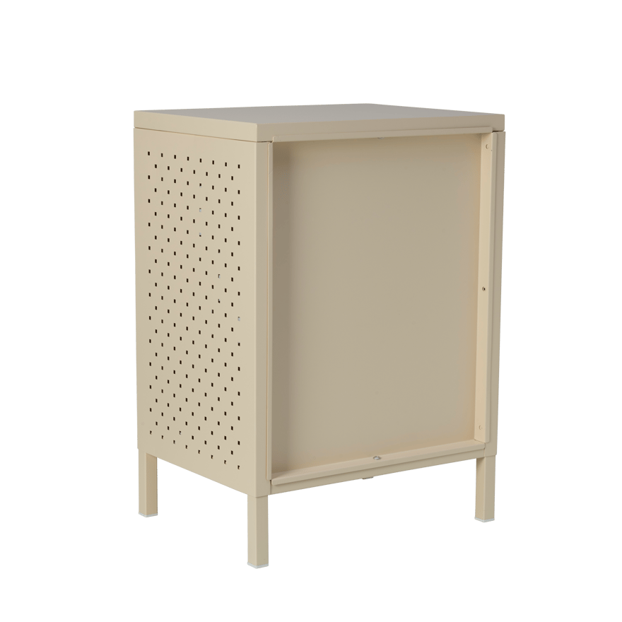 Casa LASSE Sand bedside table, H 57 x W 40 x D 35 cm