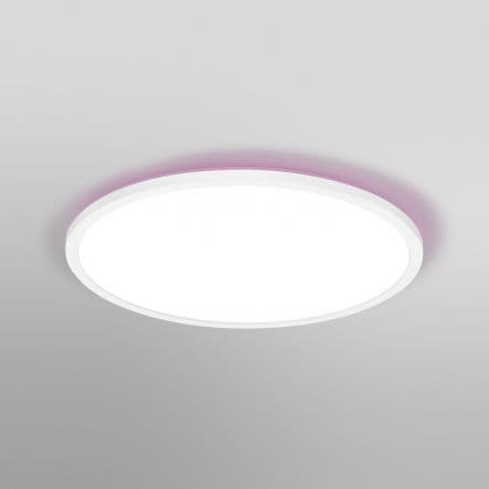 ORBIS PLASTIC CEILING LAMP WHITE D50 CM LED RGGB+CCT SMART