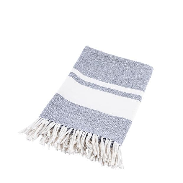 Casa HARBOR Plaid blue W 130 x L 170 cm