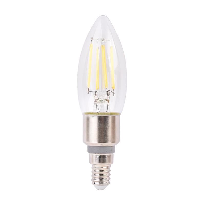 Bricocenter LED SMART BULB E14=40W CANDLE CLEAR WARM LIGHT
