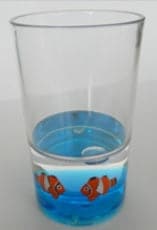 Bricocenter ACRYLIC FISH TOOTHBRUSH HOLDER