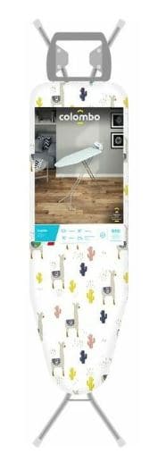 IRONING BOARD 114X36CM WITH IRONING BOARD HOLDER AND COVER SIZE M IN ORGANIC COTTON - CUPID