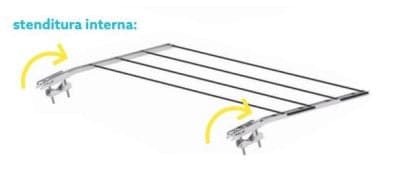 Bricocenter FOLDING AND FOLDING BALCONY CLOTHESLINES