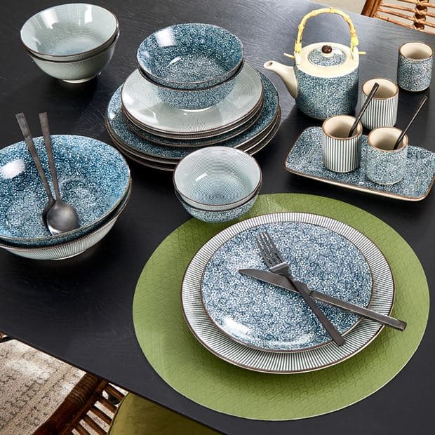 Casa NARUMI Blue plateØ 22 cm