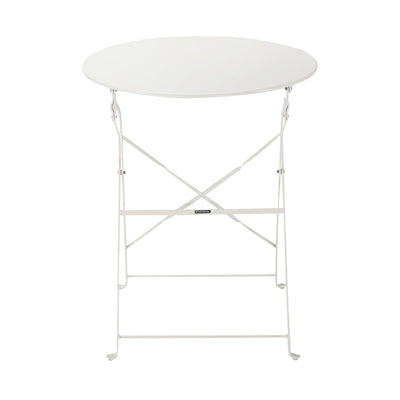 Bricocenter FLORA NATERIAL FOLDING TABLE 2 PLACES ROUND STEEL D 60XH71