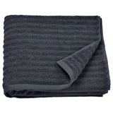 FLODALEN bath towel, dark grey, 70x140 cm
