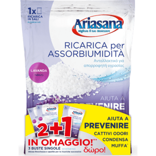 Bricocenter LAVENDER SALT REFILLS 2+1 450GR