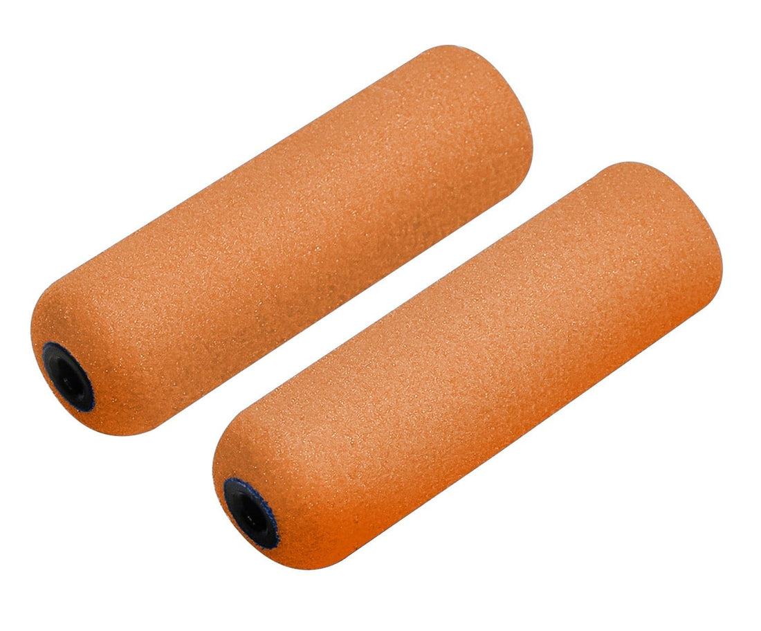 2 MINI-ROLLER REFILLS FOR WOOD MICROCRATER 11CM