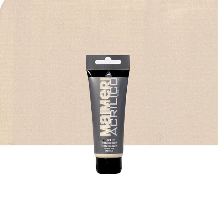 Bricocenter ACRYLIC COLOUR TITANIUM RAW 75ML