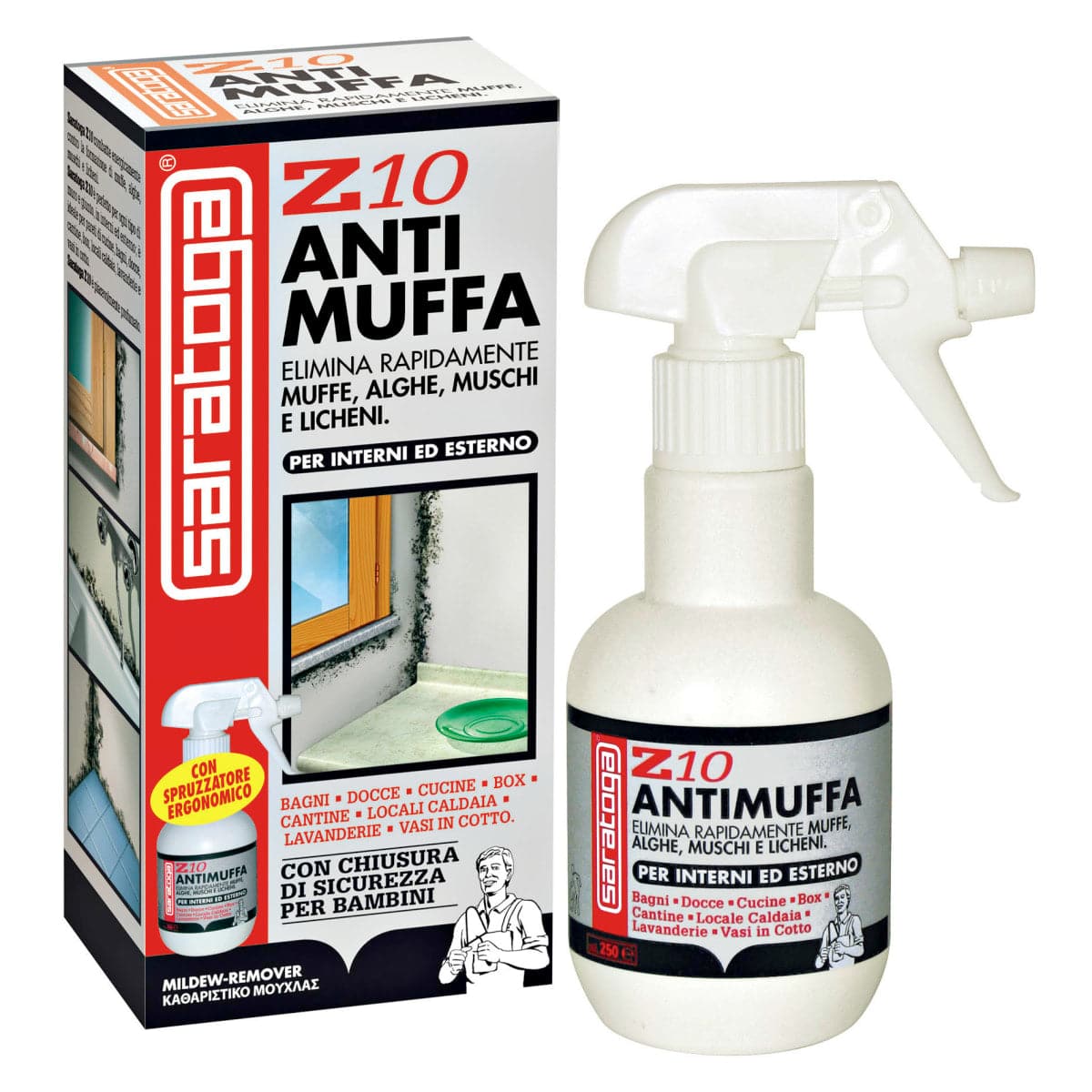 Spray antimuffa 0,25 lt