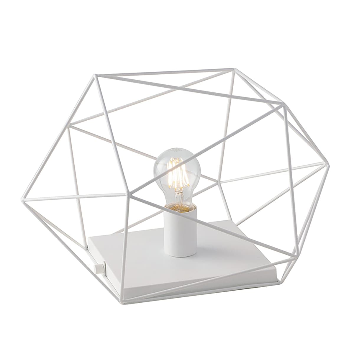 ABRAXAS METAL CEILING LAMP WHITE 30X40 CM E27=40W - best price from Maltashopper.com BR420005749