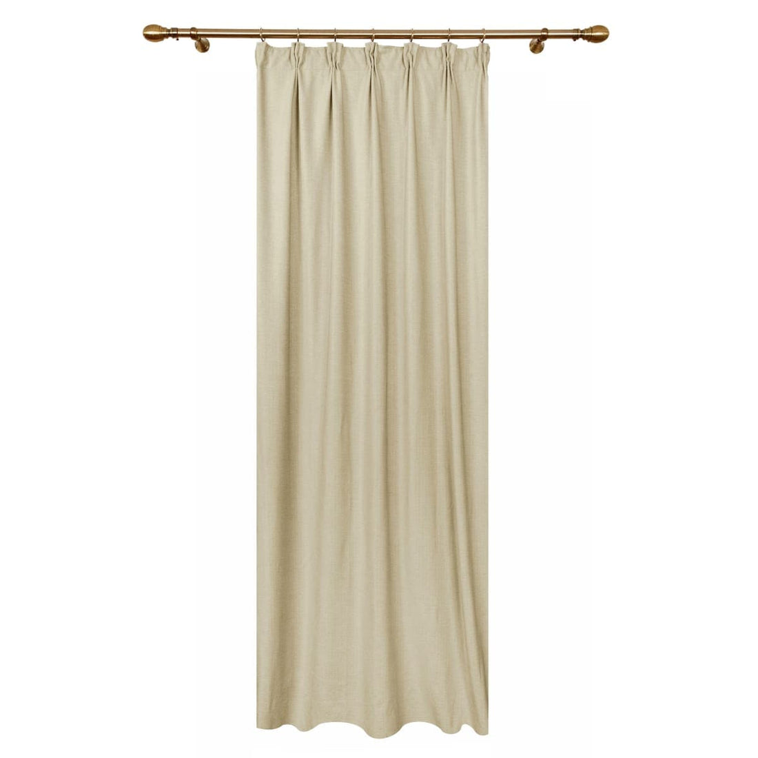 CAROL MOON OPAQUE CURTAIN 200X280 CM WEBBING AND CONCEALED HANGING LOOP - best price from Maltashopper.com BR480009482