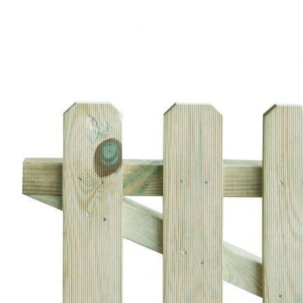 STRAIGHT GATE 100 X H70 CM MADE OF AUTOCLAVE-TREATED PINE WOOD - best price from Maltashopper.com BR500008532