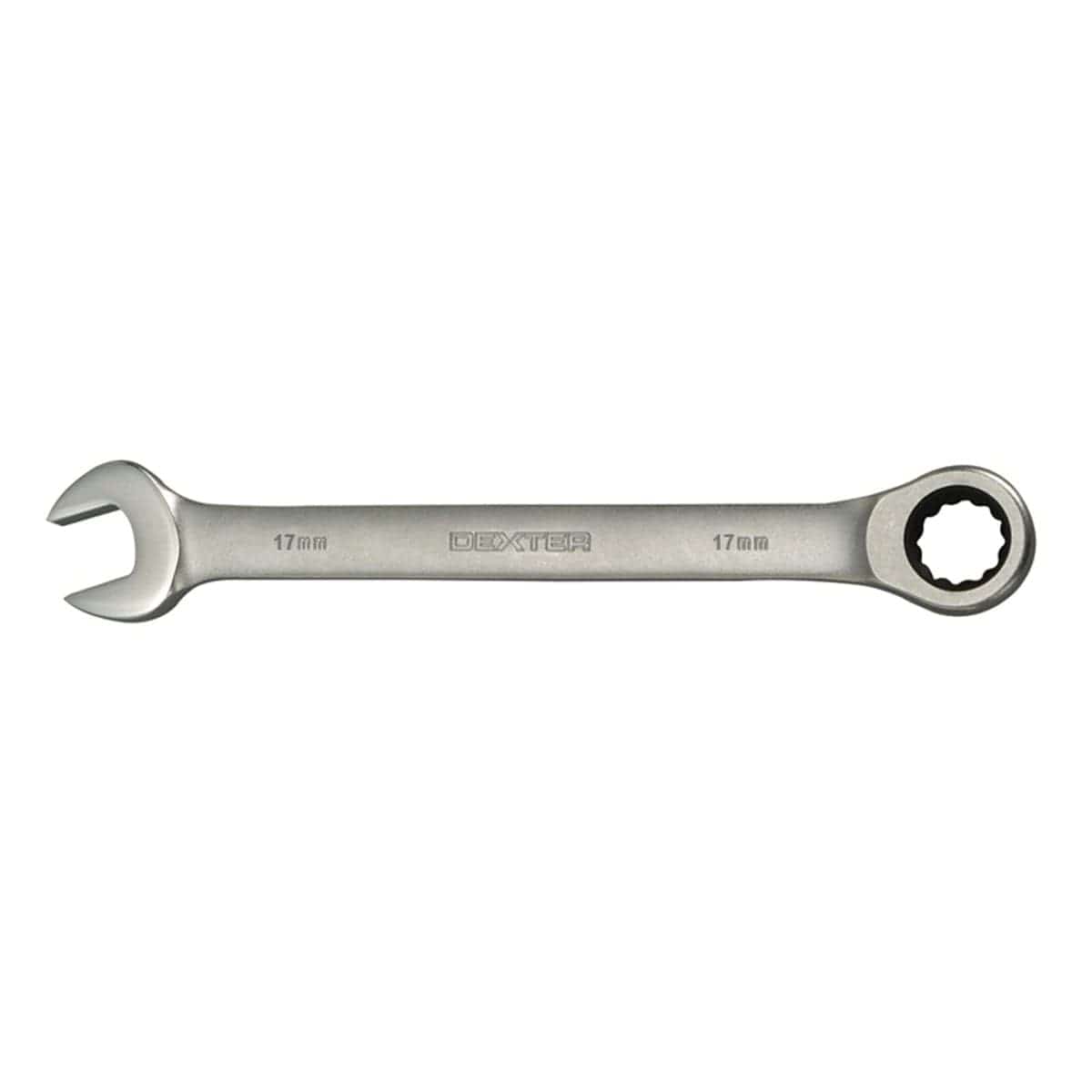 Bricocenter DEXTER CRUCIFORM VANADIUM RATCHET SPANNER DIAMETER 17 MM