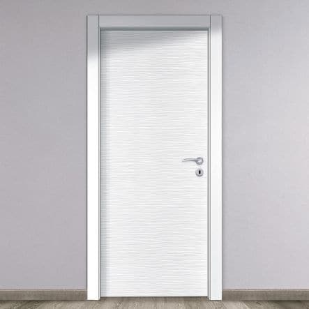DOOR LOUVRE WHITE 90X210 LEFT - best price from Maltashopper.com BR450001761