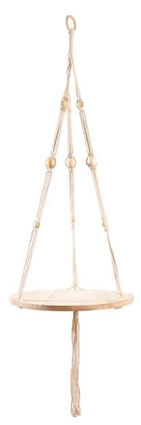 WOODY Natural hanging plant holder H 110 cm - Ø 36 cm - best price from Maltashopper.com CS623483