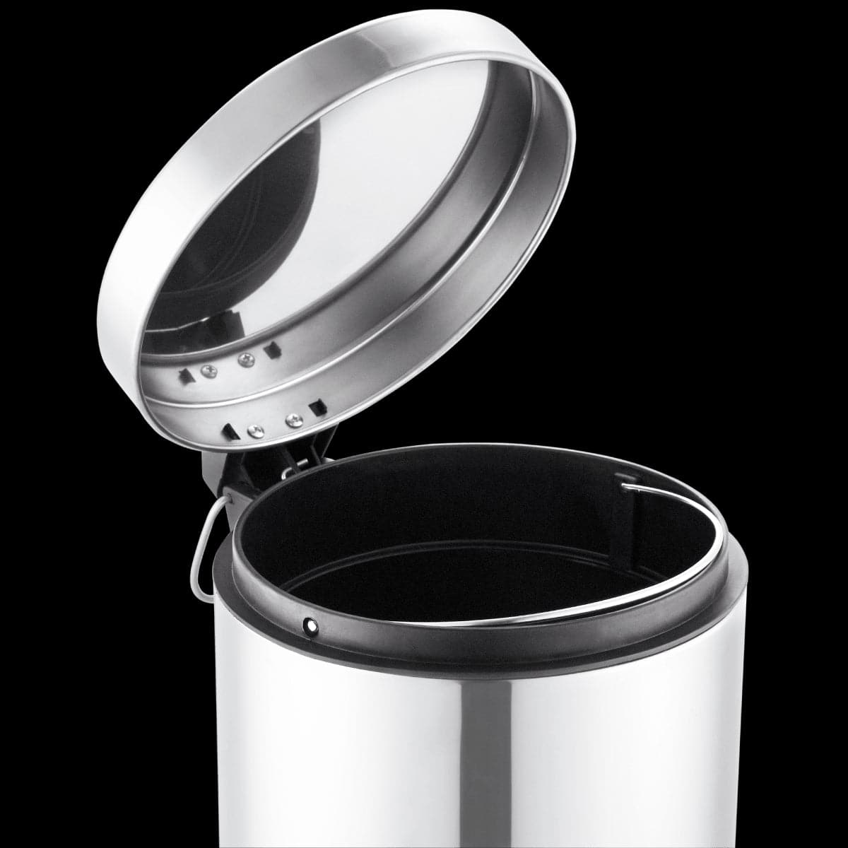 Bricocenter 3LT SATIN-FINISHED URBAN BATHROOM DUSTBIN