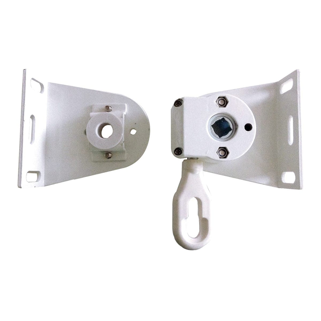 PAIR OF RIGHT/LEFT BRACKETS WITH CURTAIN WINCH