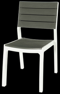 HARMONY KETER STACKABLE CHAIR WOOD-LIKE RESIN 60X47XH86