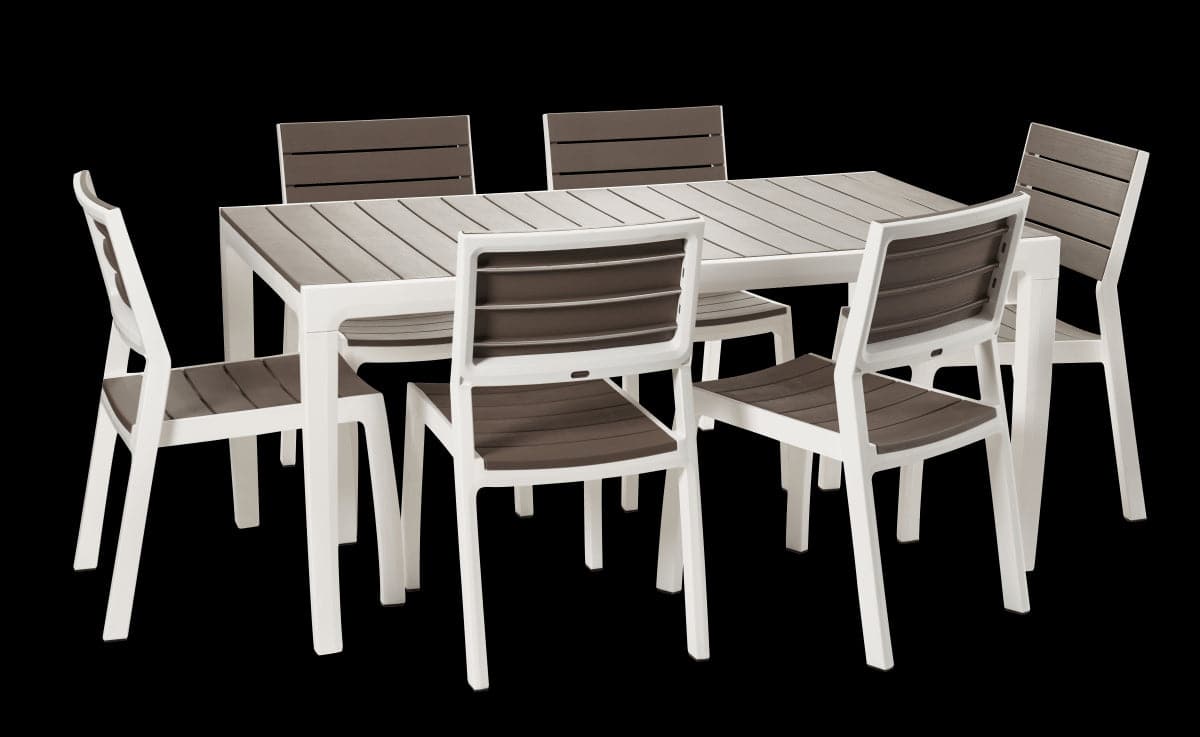 HARMONY KETER STACKABLE CHAIR WOOD-LIKE RESIN 60X47XH86 - best price from Maltashopper.com BR500011496