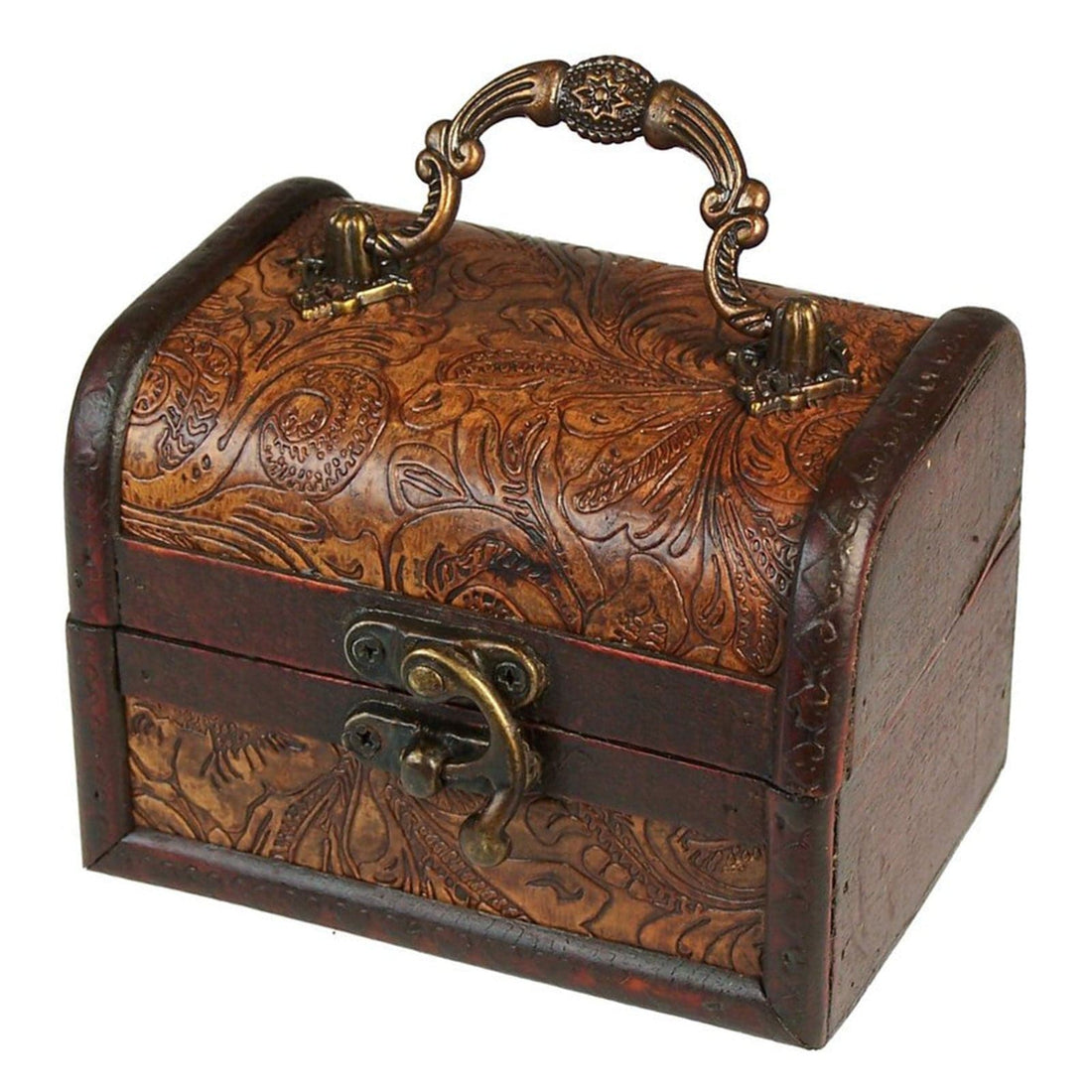 MLrg Colonial Boxes - Floral Embossed - best price from Maltashopper.com COLB-14