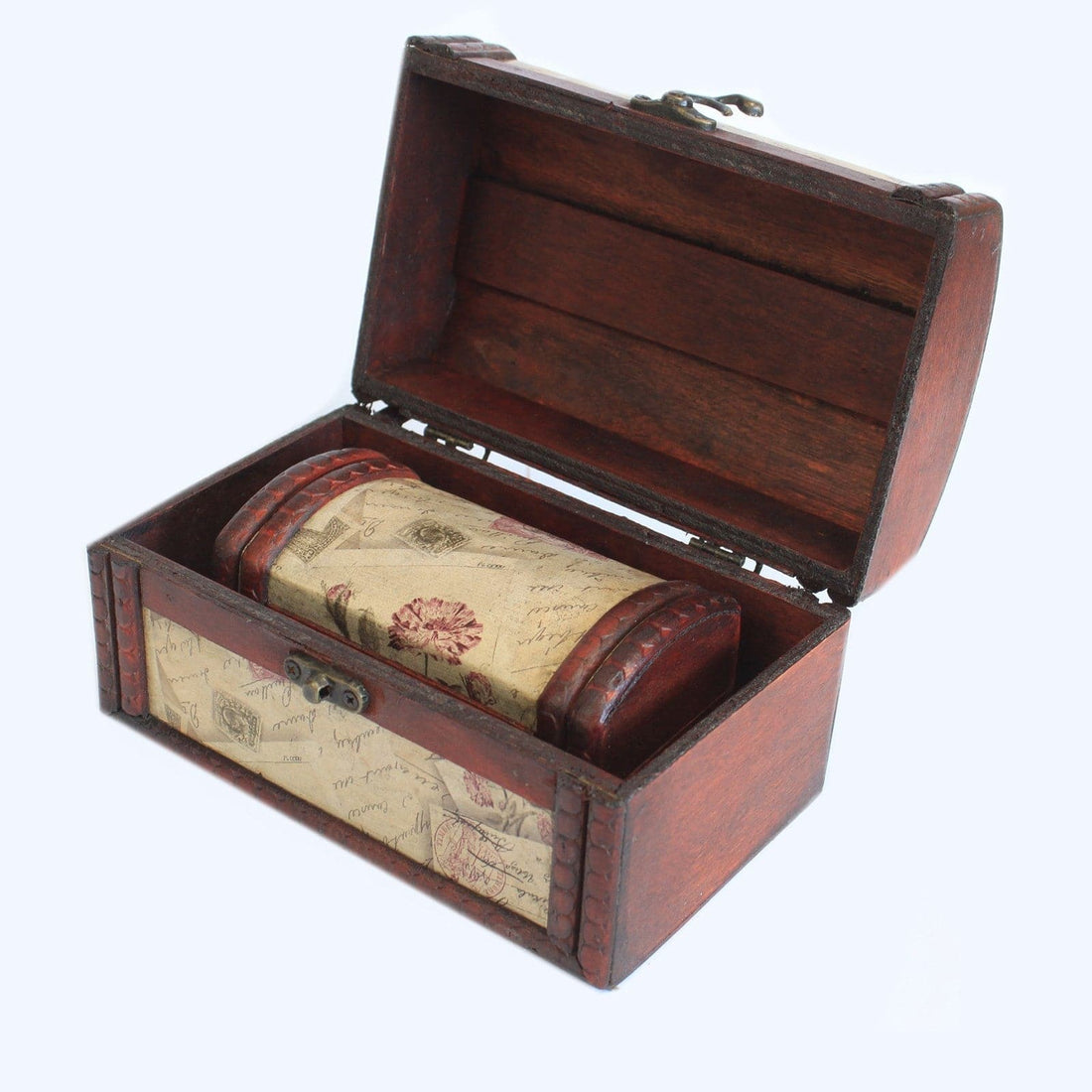 Sets of 2 Colonial Boxes - Rose Design - best price from Maltashopper.com COLB-18