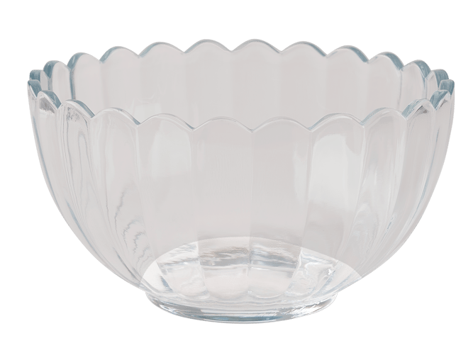 Casa DAHLITA 75 CL transparent bowl, H 8 cm - Ø 15,5 cm