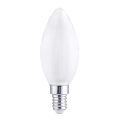 Bricocenter LED BULB E14=60W CANDLE FROSTED WARM LIGHT