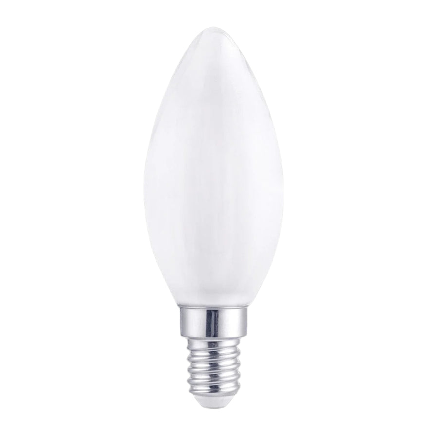 Bricocenter LED BULB E14=60W CANDLE FROSTED WARM LIGHT