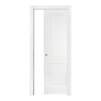 SEDNA SLIDING DOOR INSIDE WALL 210 X 60 WHITE LACQUERED - best price from Maltashopper.com BR450001896