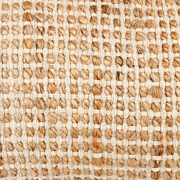 CROISETTE Natural white cushion W 30 x L 50 cm - best price from Maltashopper.com CS670047