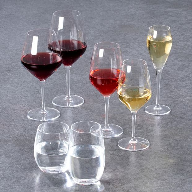 ATELIER Wine glass H 20.3 cm - Ø 7.9 cm - best price from Maltashopper.com CS496426