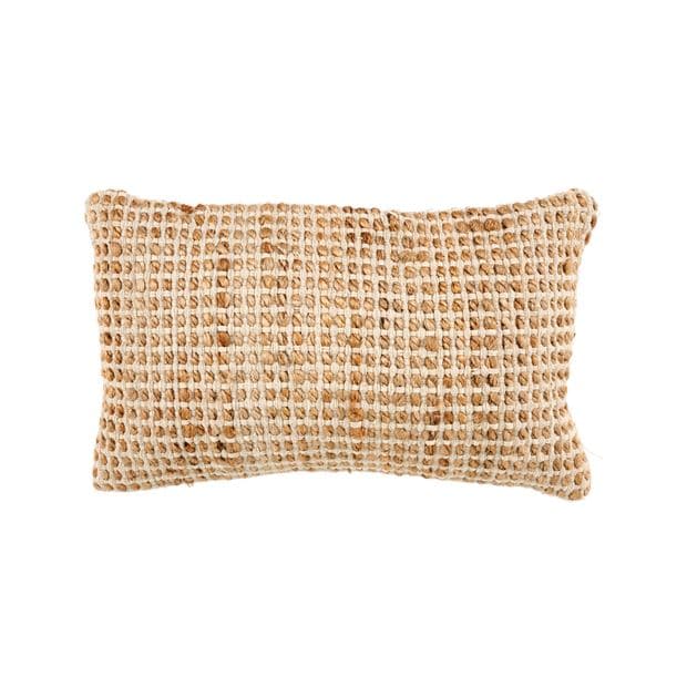Casa CROISETTE Natural white cushion W 30 x L 50 cm