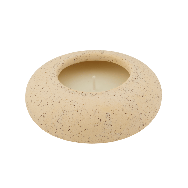 ALBA CANDLE IN POT H4CM