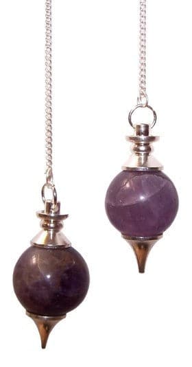 Sphere Pendulum - Amethyst - best price from Maltashopper.com BALLMP-03