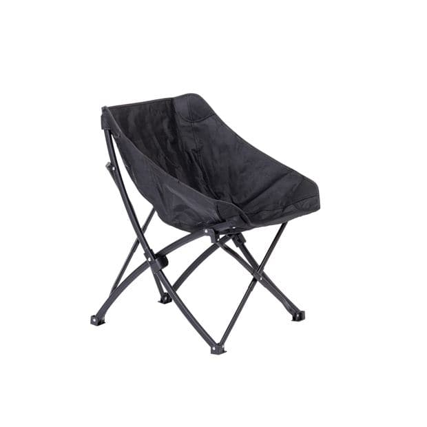 Casa FLORIDA Black folding chair, H 76 x W 57 x D 60 cm