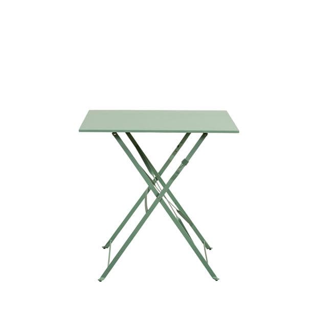 Casa IMPERIAL Eucalyptus green bistro table H 71 x W 70 x L 70 cm