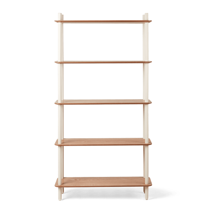 Casa LENNOX Sand wall shelf, H 85,5 x W 80 x D 30 cm