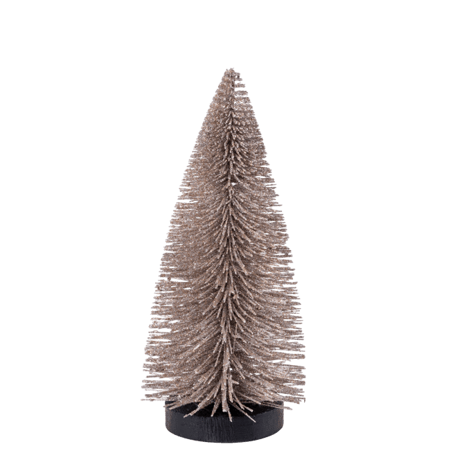 Casa GOLD Golden decorative tree, H 21,5 cm - Ø 9,5 cm