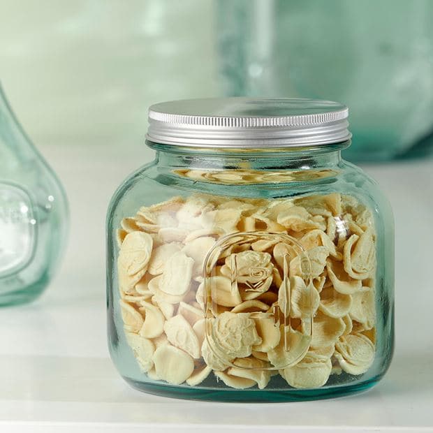 Casa CAPACITY Transparent jar, H 13 cm - Ø 13 cm