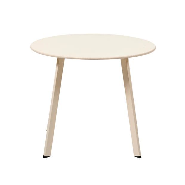Casa NURIO Beige lounge table H 46 cm - Ø 60 cm