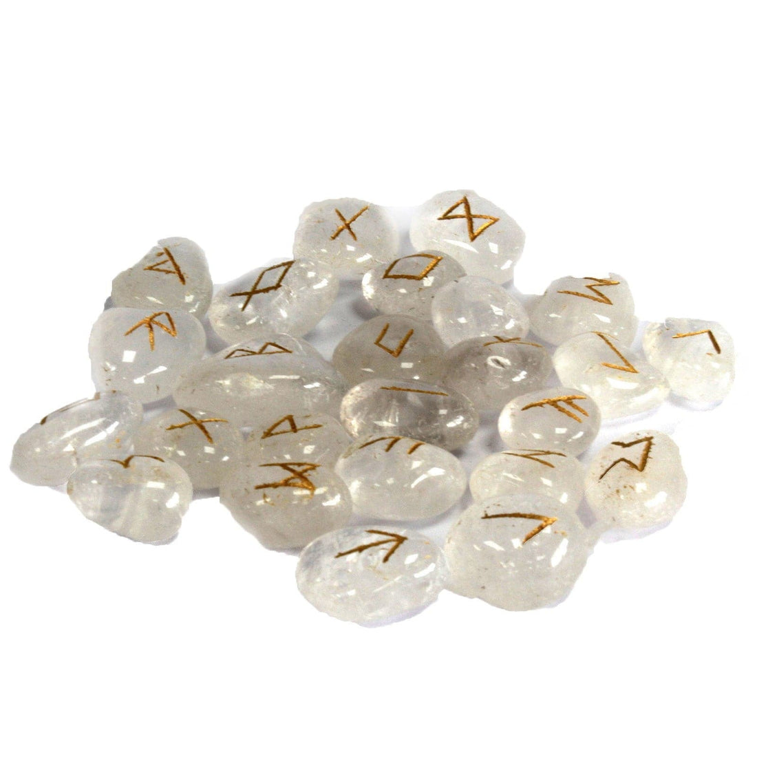 Indian Runes in Pouch - Crystal - best price from Maltashopper.com RUNE-33